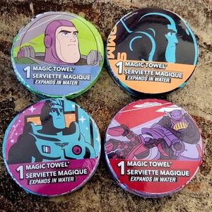 Lightyear Magic Towel Lot of 4 Disney Buzz Toy Story